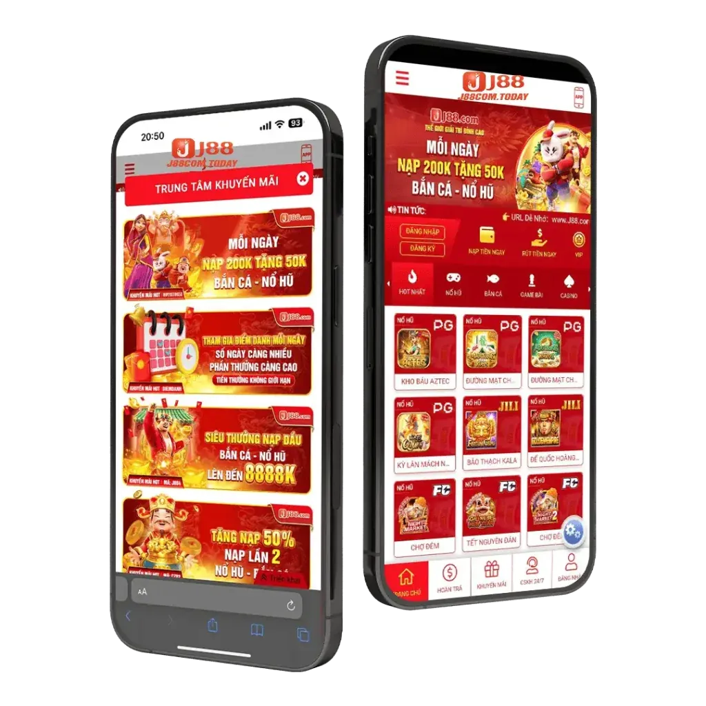 Giao diện KU Casino Mobile trên điện thoại